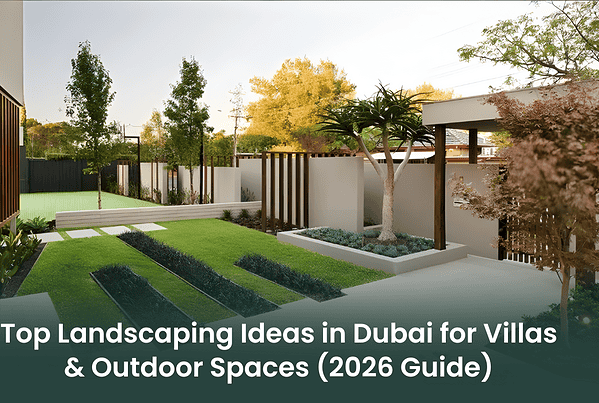 Top Landscaping Ideas in Dubai for Villas & Outdoor Spaces (2026 Guide)